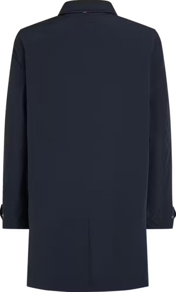 Tommy Hilfiger Packable Navy Car Coat Navy