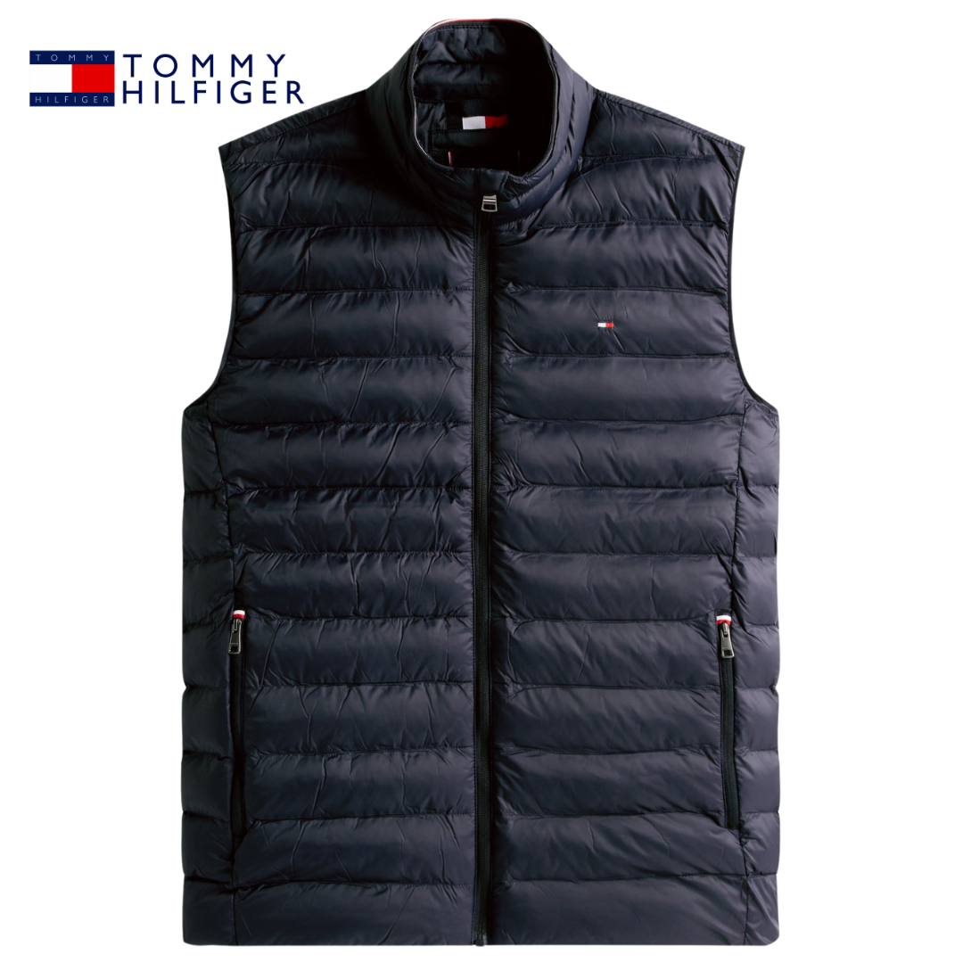 Tommy Hilfiger Packable Navy Gillet Navy