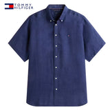 Tommy Hilfiger Pigment Linen Navy Shirt Navy