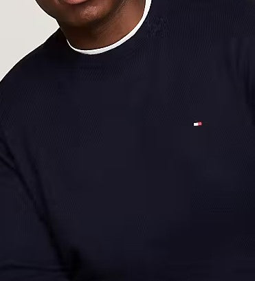Tommy Hilfiger Cashmere Crew Neck Knit Navy