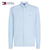 Tommy Hilfiger Poplin Flex Blue Shirt Blue