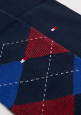 Tommy Hilfiger 2-Pack Red & Blue Sock Red