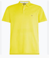 Tommy Hilfiger Vivid Yellow Polo Shirt Yellow