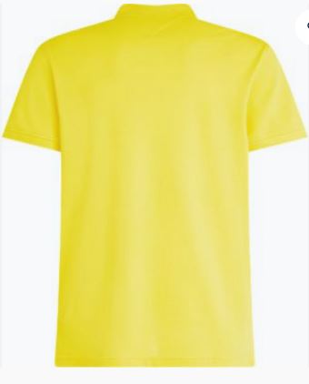 Tommy Hilfiger Vivid Yellow Polo Shirt Yellow