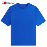 Tommy Hilfiger Seasonal Solid Blue Tee Blue
