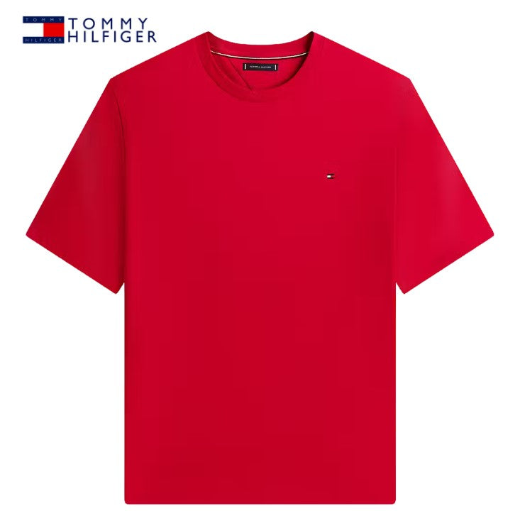Tommy Hilfiger Seasonal Solid Red Tee Red