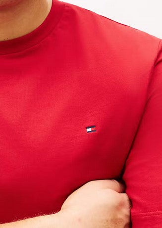 Tommy Hilfiger Seasonal Solid Red Tee Red