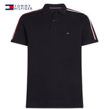 Tommy Hilfiger Shadow Stripe Navy Polo Navy