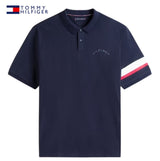 Tommy Hilfiger Sleeve Tape Navy Polo Navy