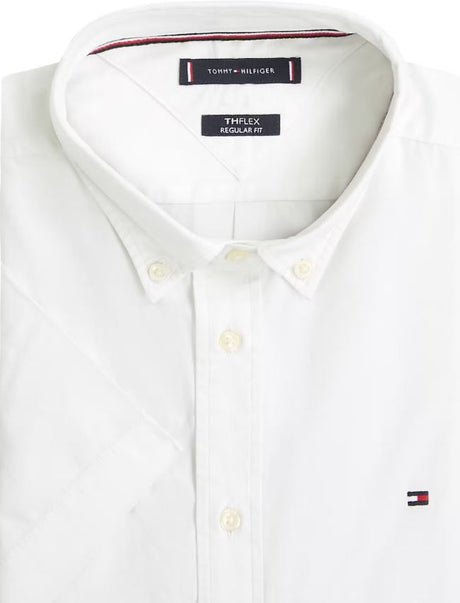 Tommy Hilfiger Poplin Solid Optic Shirt White