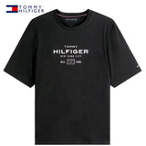 Tommy Hilfiger Stack Graphic Black Tee Black