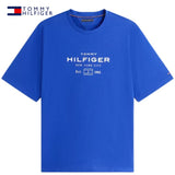 Tommy Hilfiger Stack Graphic Blue Tee Blue