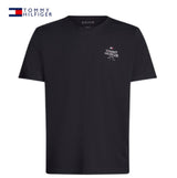 Tommy Hilfiger Stack Logo Navy Tee Navy