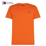 Tommy Hilfiger Stack Logo Orange Tee Orange