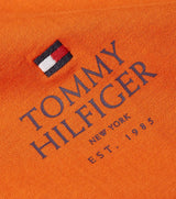 Tommy Hilfiger Stack Logo Orange Tee Orange