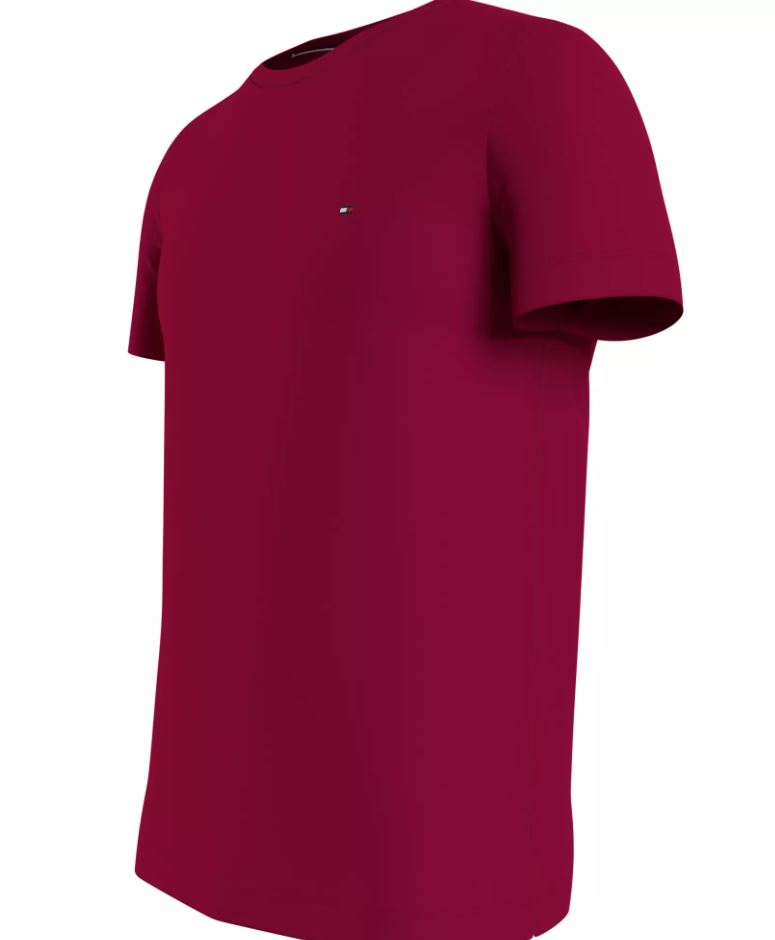 Tommy Hilfiger Stretch Royal Berry Tee Red
