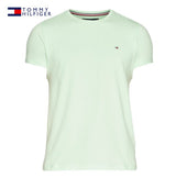 Tommy Hilfiger Stretch Logo Mint Tee Green
