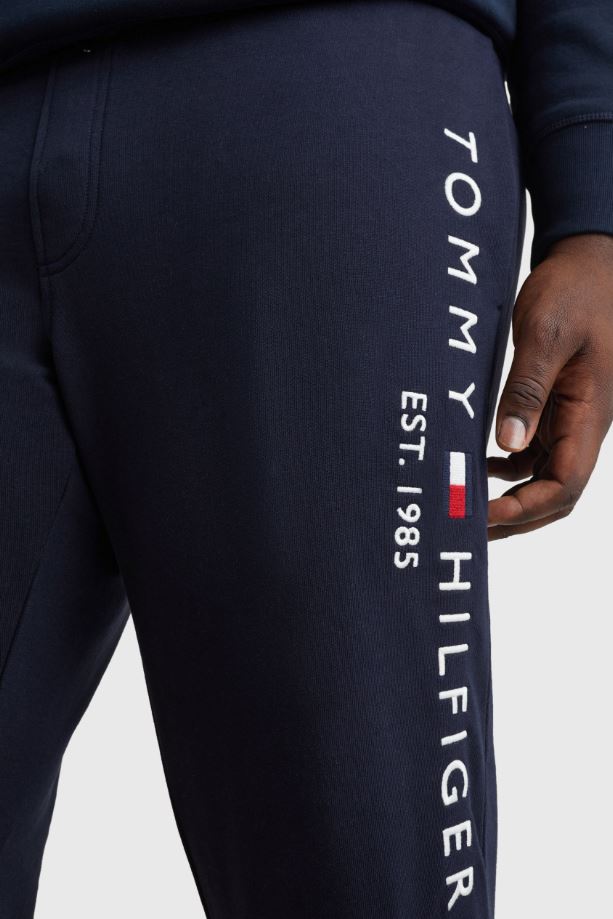 Tommy Hilfiger Logo Navy Sweatpants Navy