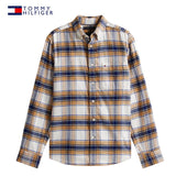 Tommy Hilfiger Tartan Canvas Shirt Beige