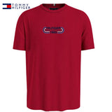 Tommy Hilfiger Track Logo Red Tee Red