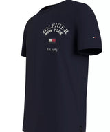 Tommy Hilfiger Varsity Arch Navy Tee Navy