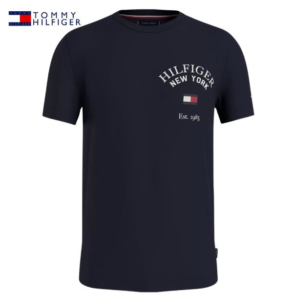 Tommy Hilfiger Varsity Arch Navy Tee Navy