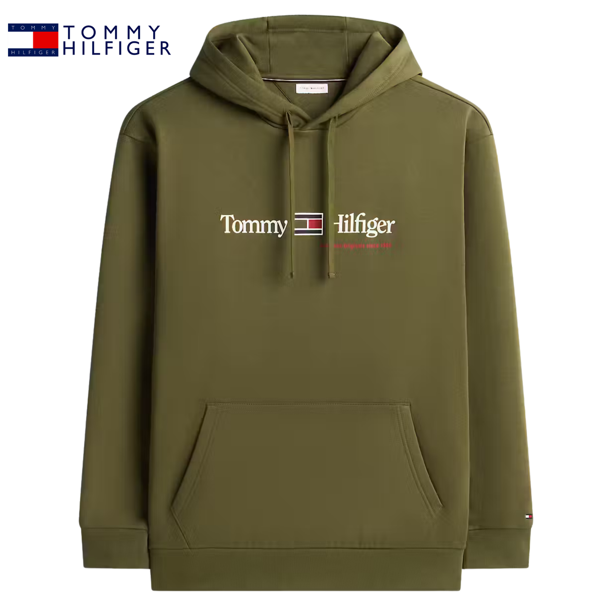 Tommy Hilfiger Love Graphic Green Hoodie Green