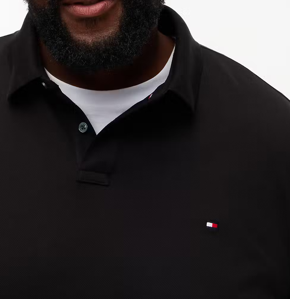 Tommy Hilfiger 1985 Long Sleeve Polo Black