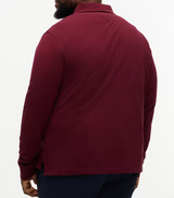Tommy Hilfiger 1985 Long Sleeve Polo Wine