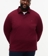 Tommy Hilfiger 1985 Long Sleeve Polo Wine