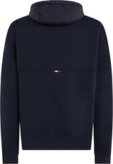 Tommy Hilfiger Mix Media Navy Zip Hoodie Navy