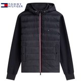 Tommy Hilfiger Mix Media Hooded Jacket Navy