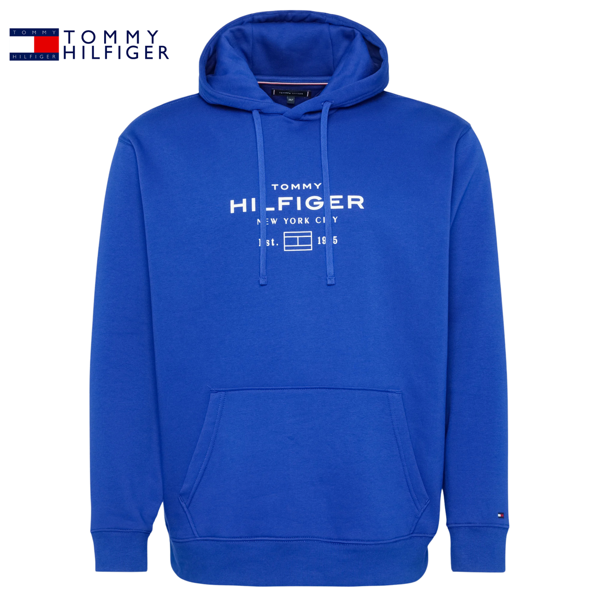 Tommy Hilfiger Oval Graphic Blue Hoodie Blue