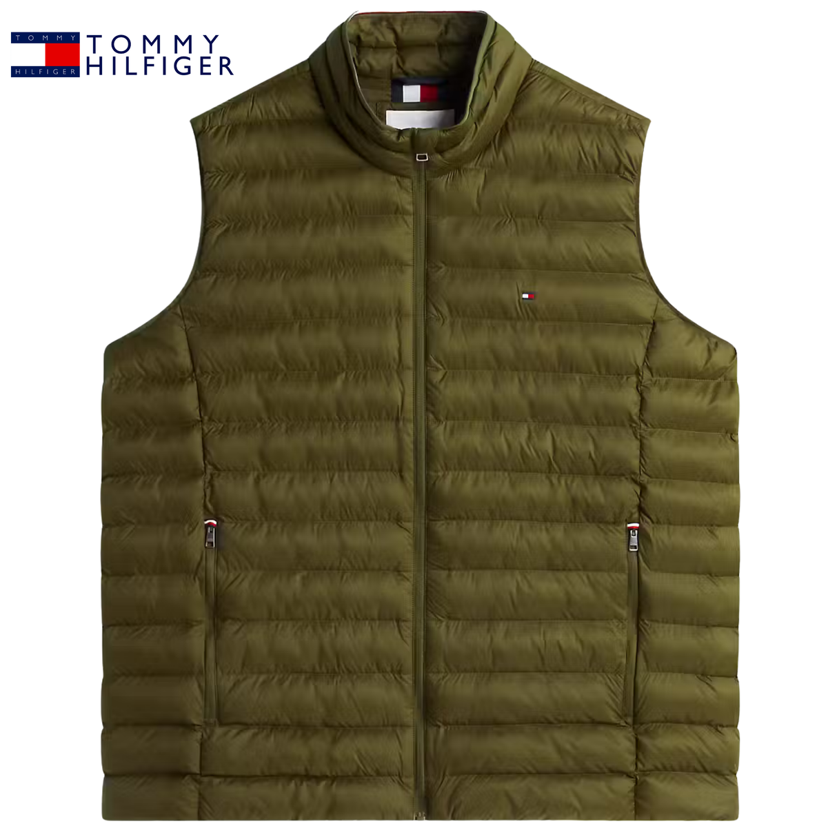 Tommy Hilfiger Packable Huntsman Gillet Green