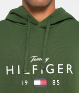 Tommy Hilfiger Brand Love Pine Hoodie Green