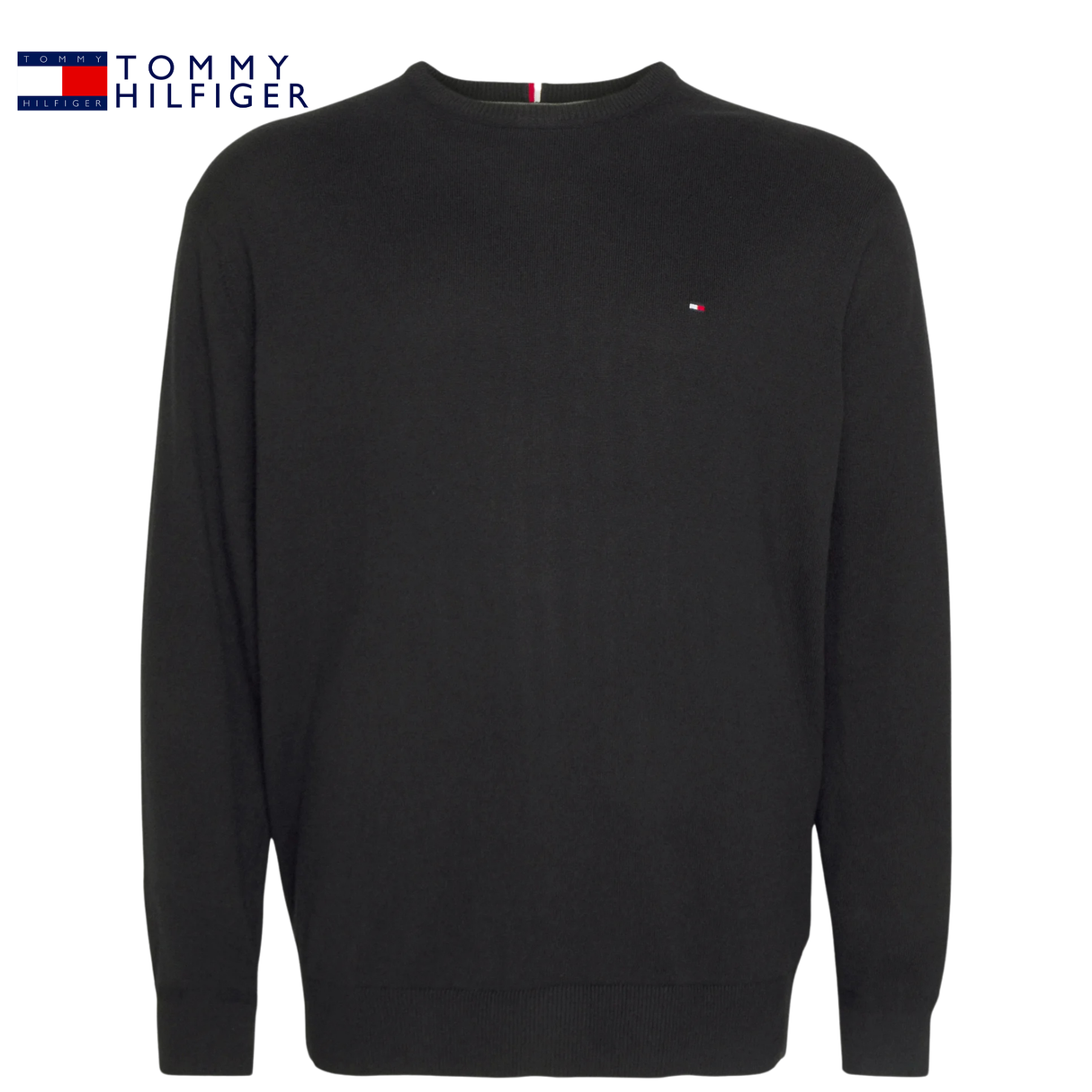 Tommy Hilfiger Cashmere Black Crew Neck Black