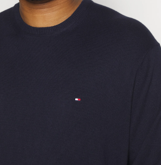 Tommy Hilfiger Cashmere Crew Neck Knit Navy