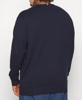 Tommy Hilfiger Cashmere Crew Neck Knit Navy