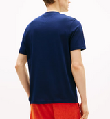 Tommy Hilfiger Script Logo Navy T-Shirt Navy