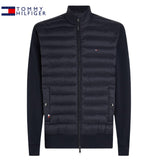 Tommy Hilfiger Mix Media Stand Collar Navy