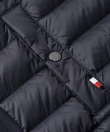 Tommy Hilfiger Mix Media Stand Collar Navy