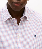 Tommy Hilfiger Tattrsall Check Shirt White
