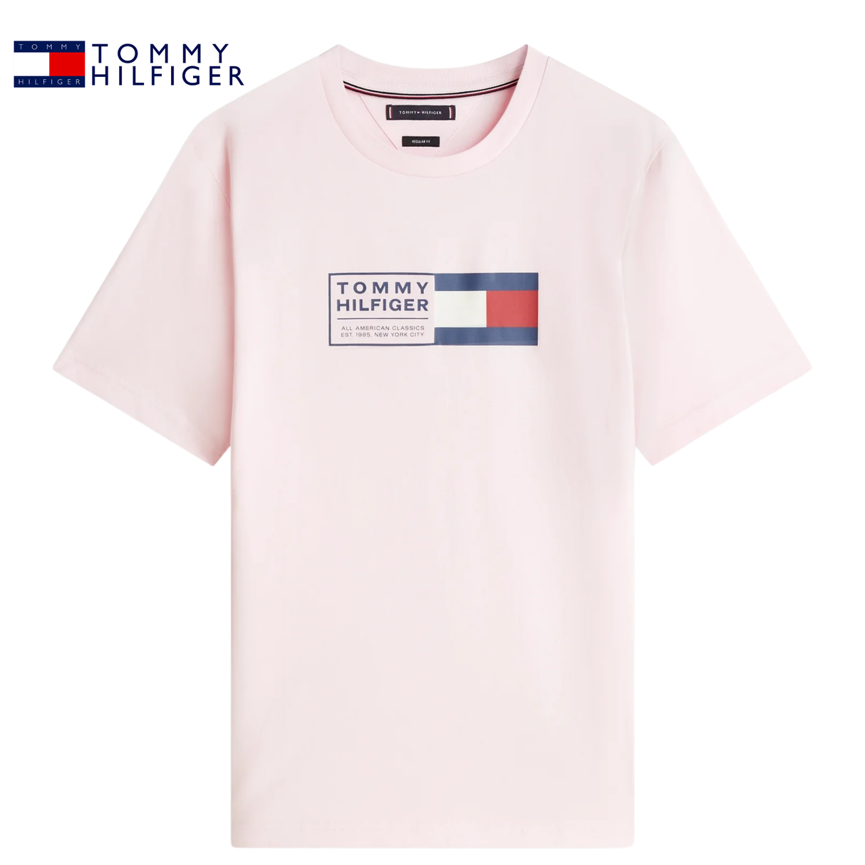 Tommy Hilfiger Love Box Pink Tee Pink
