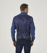 Skopes Trevor X-Long Blue Waistcoat Blue