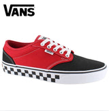 Vans Red Check Atwood Shoes Red