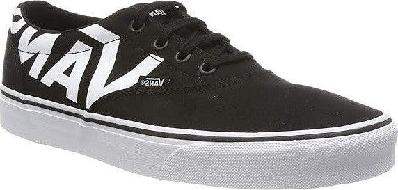 Vans Doheny Black & White Logo Shoe Black