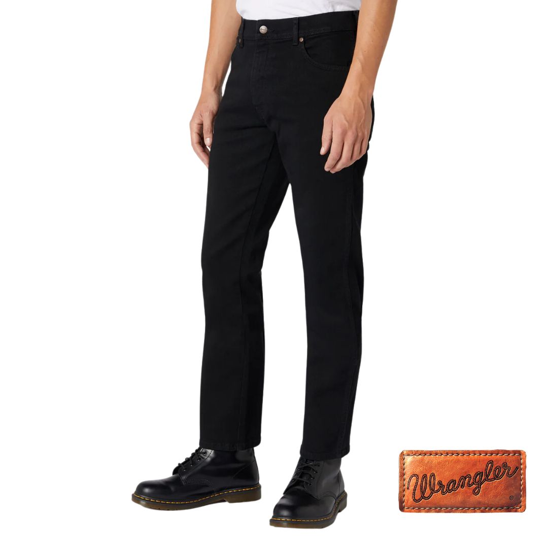 Wrangler Texas Stretch Black Jean Black