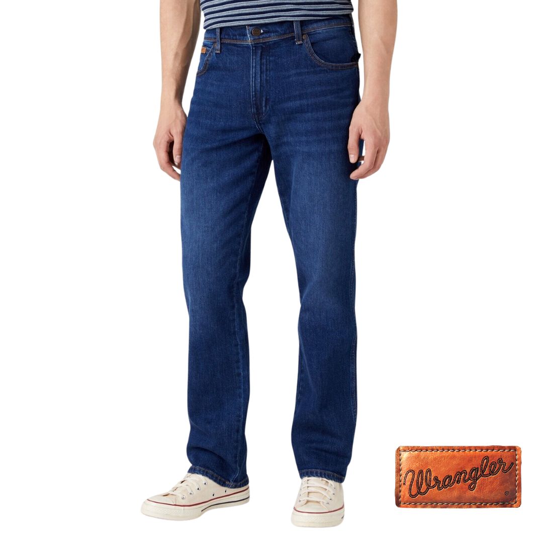 Wrangler Texas Dancing Water Stretch Blue