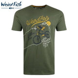 Weird Fish All Trails Green Logo T-Shirt Green