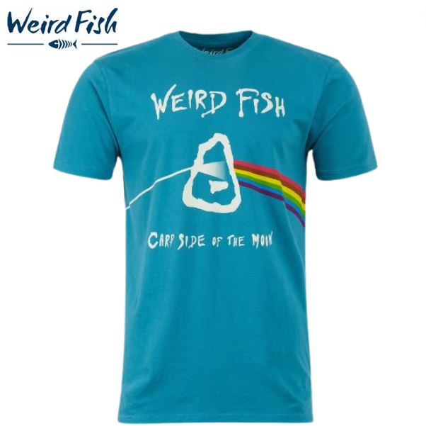 Weird Fish Carp Side Of The Blue Tee Blue